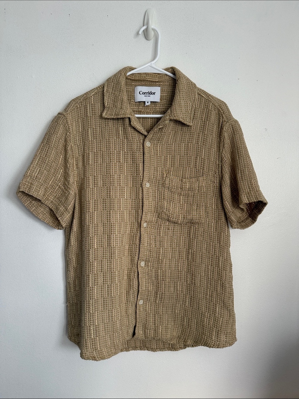 100% Cotton Camp Collar Shirt
